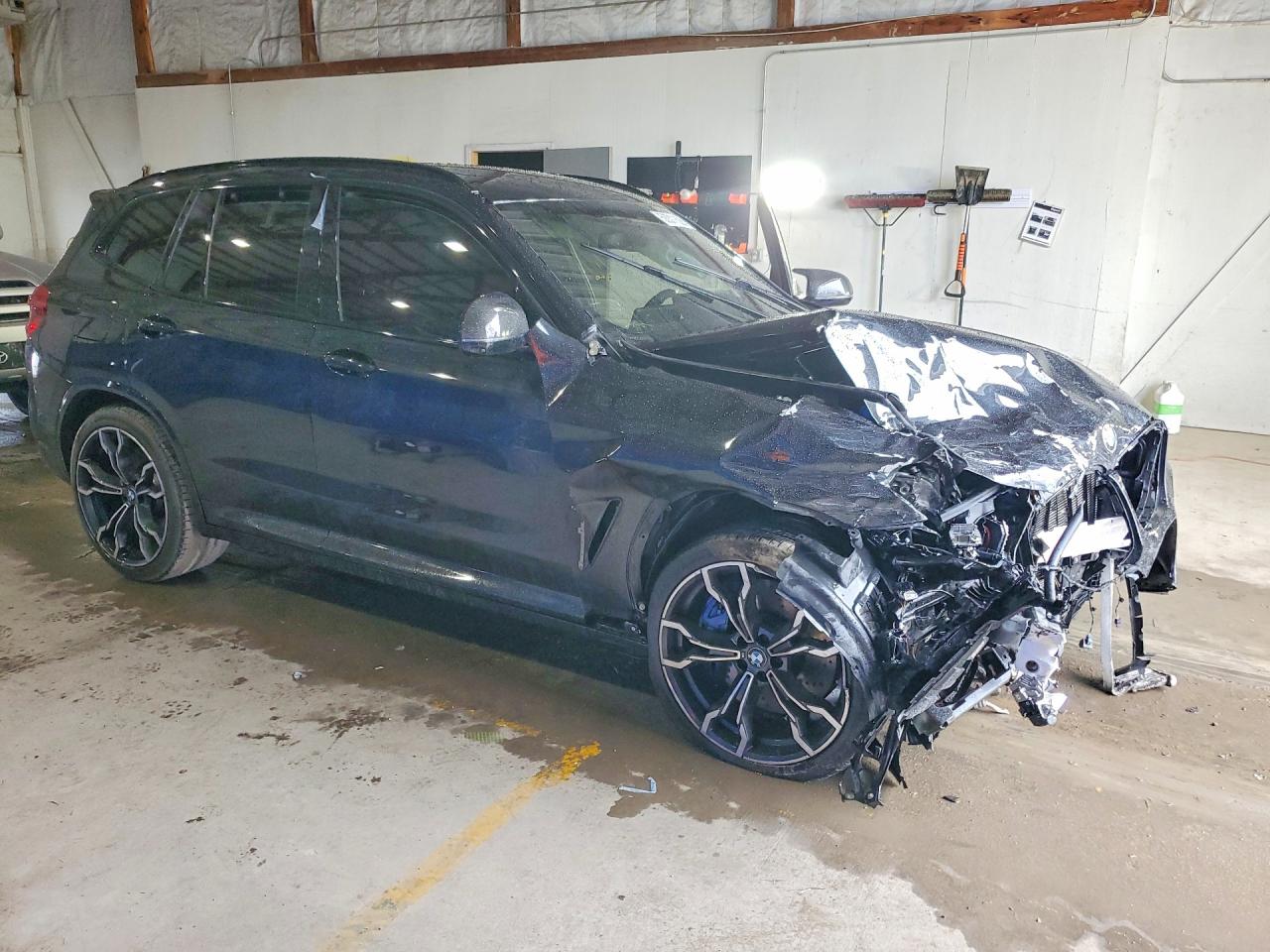 2021 Bmw X3 M Competition Black vin: 5YMTS0C06M9H06355