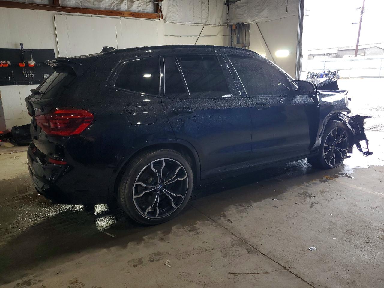 2021 Bmw X3 M Competition Black vin: 5YMTS0C06M9H06355
