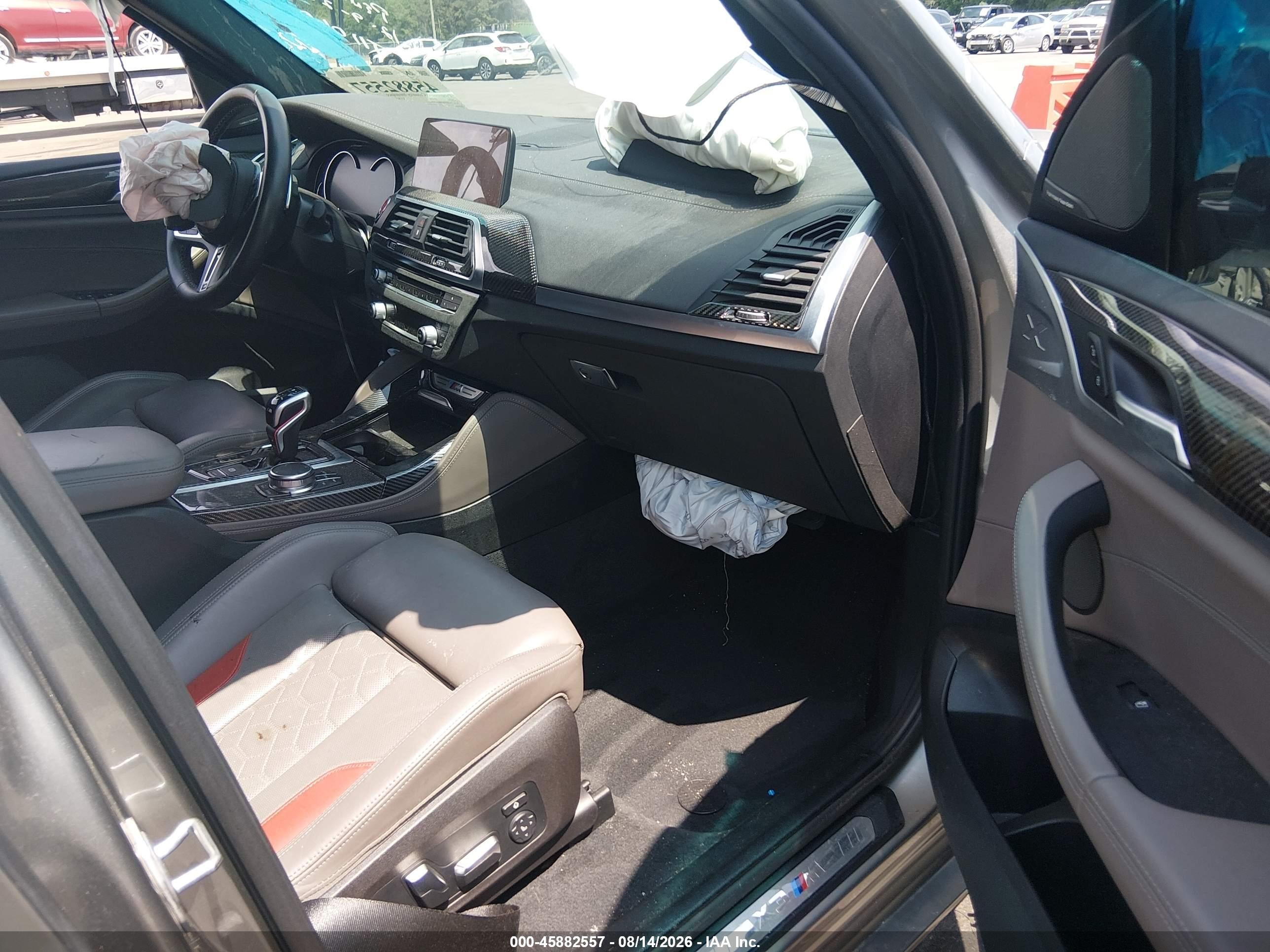 2020 Bmw X3 M   Серебряный vin: 5YMTS0C08LLT11060