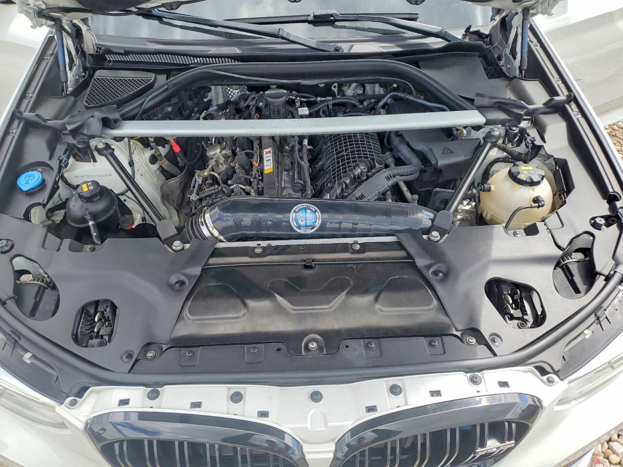 2020 Bmw X3 M Competition White vin: 5YMTS0C0XL9B08560