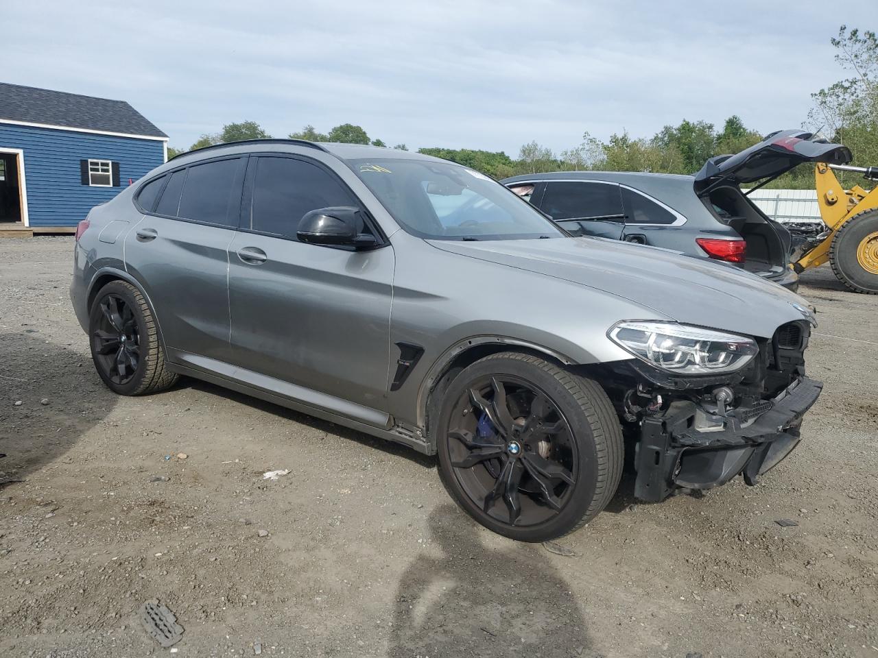 2020 Bmw X4 M Competition Gray vin: 5YMUJ0C03LLA99467