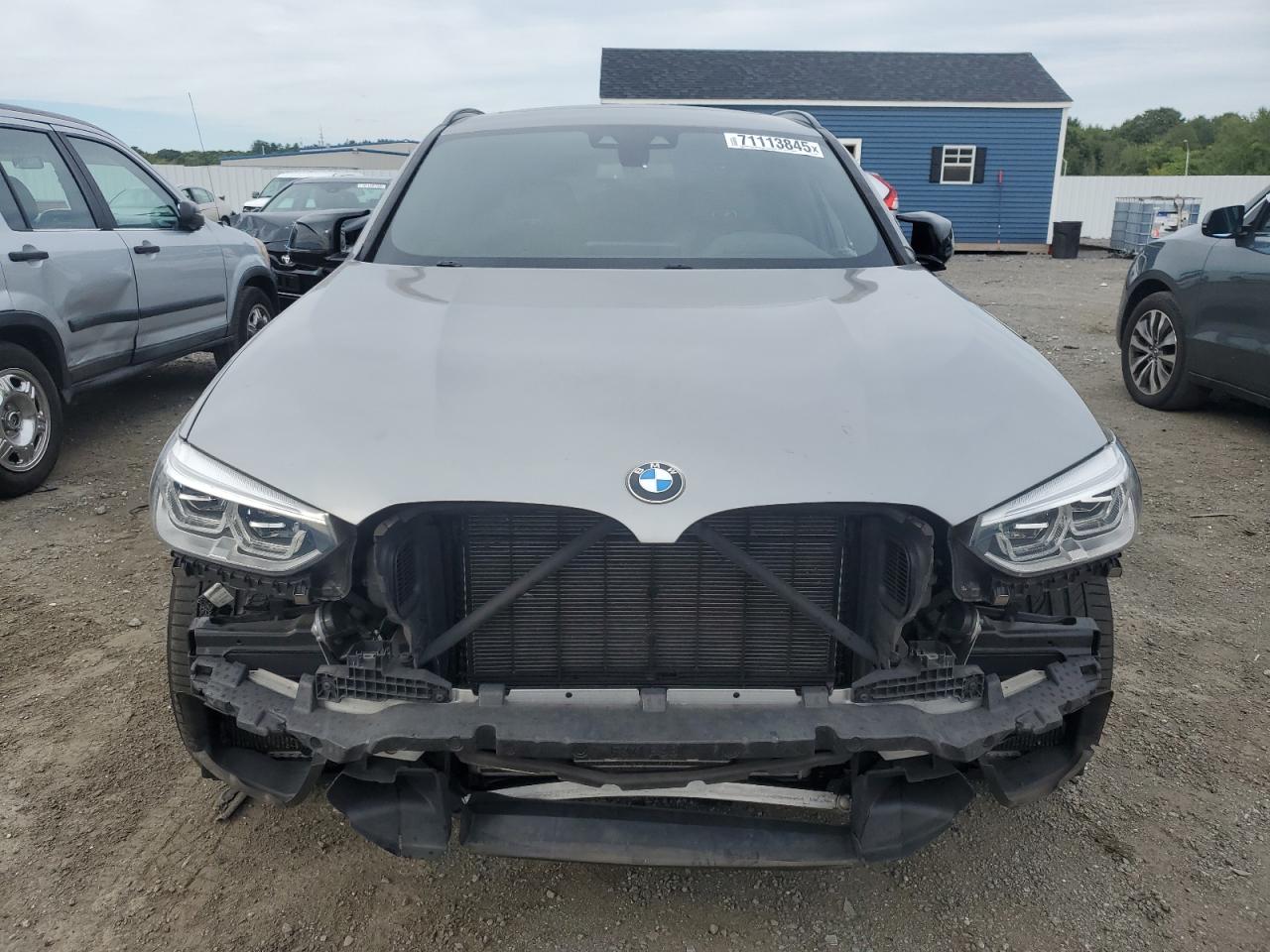 2020 Bmw X4 M Competition Gray vin: 5YMUJ0C03LLA99467