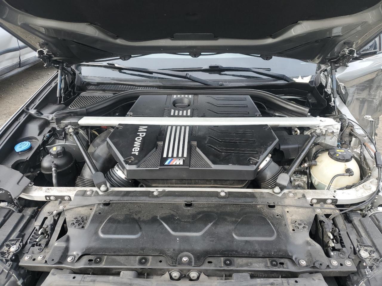 2020 Bmw X4 M Competition Gray vin: 5YMUJ0C03LLA99467