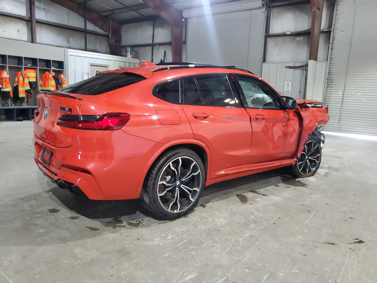 2020 Bmw X4 M Competition Red vin: 5YMUJ0C07L9C62053