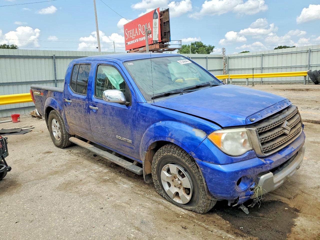 2012 Suzuki Equator Rmz-4 Blue vin: 5Z61D0EV8CC412104