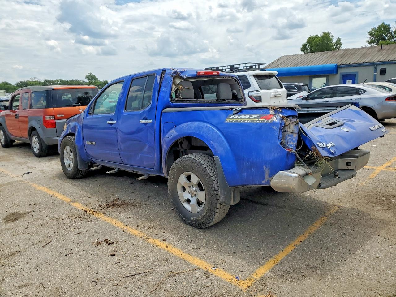 2012 Suzuki Equator Rmz-4 Blue vin: 5Z61D0EV8CC412104