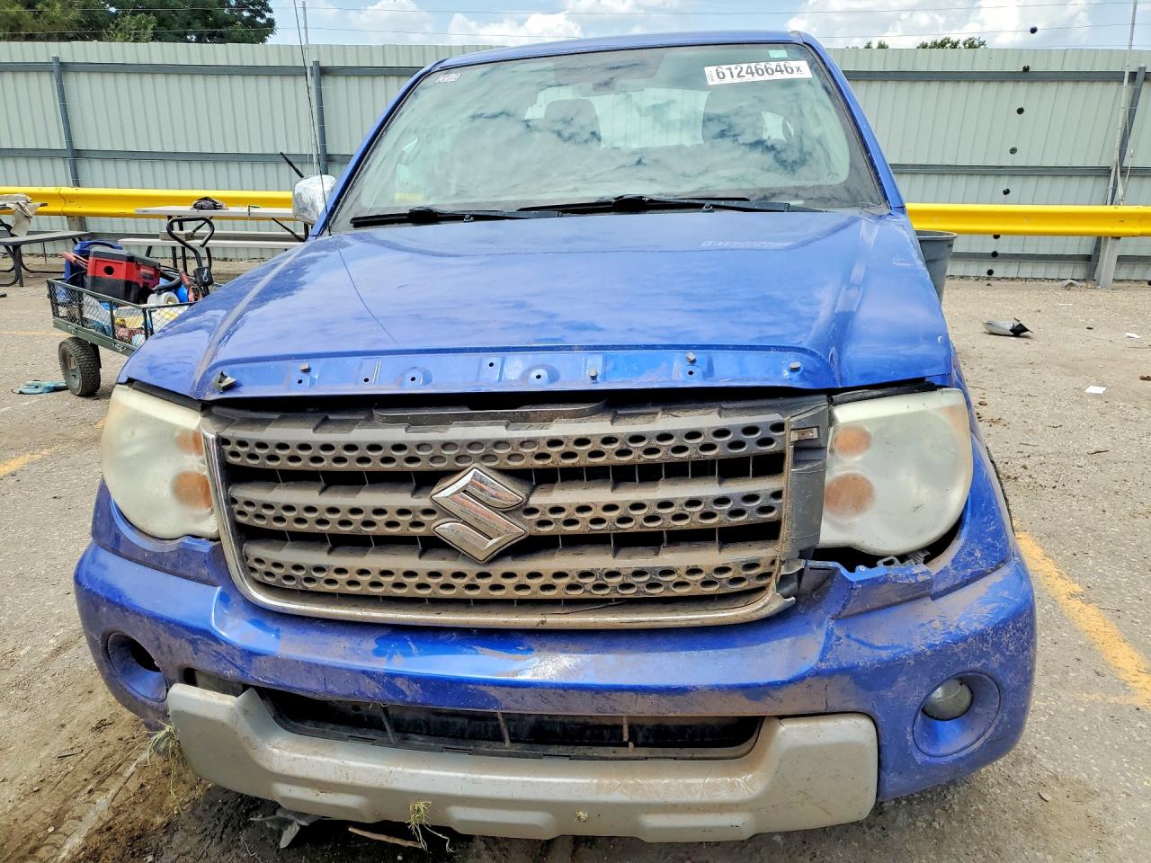 2012 Suzuki Equator Rmz-4 Blue vin: 5Z61D0EV8CC412104