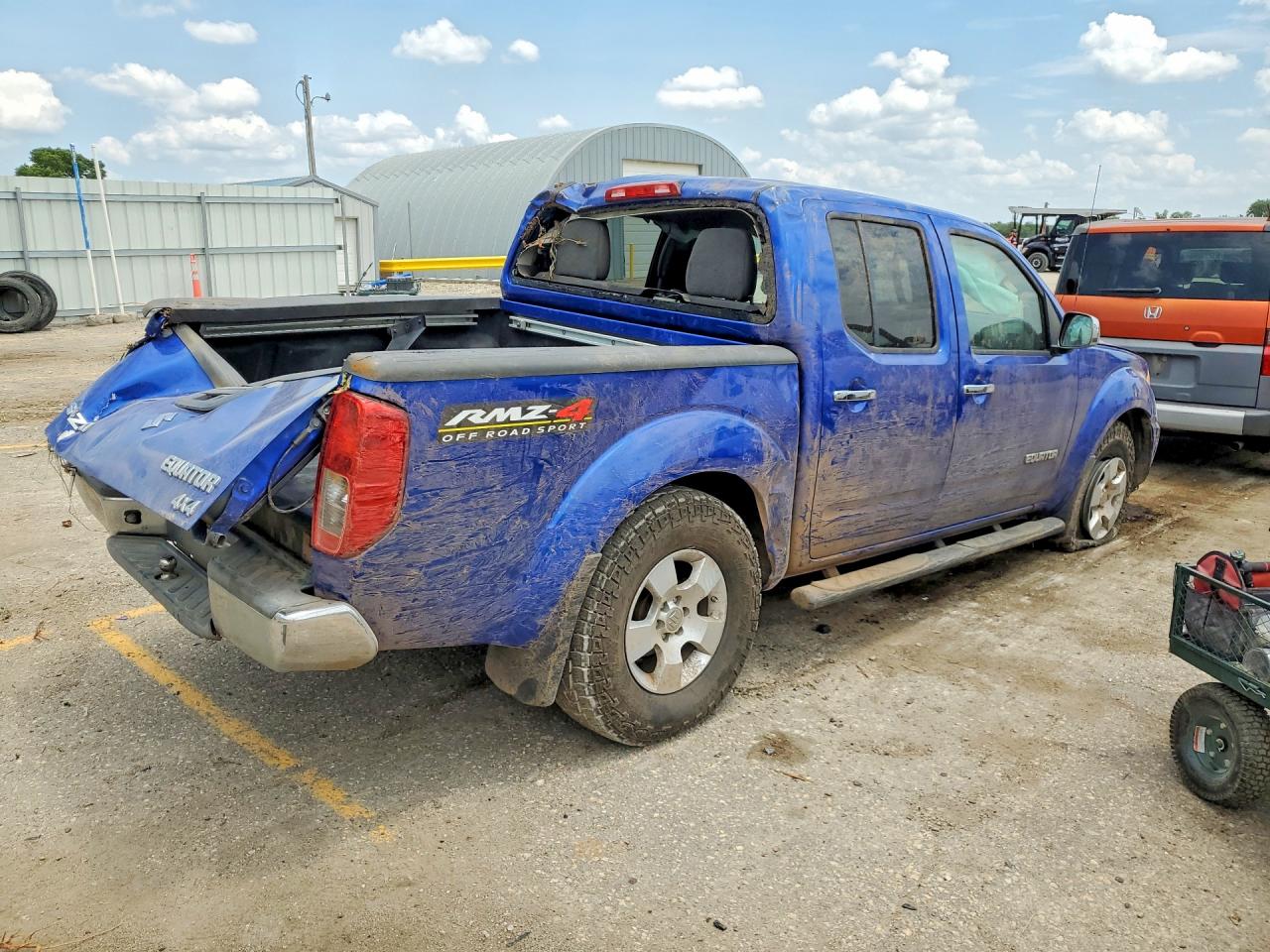 2012 Suzuki Equator Rmz-4 Blue vin: 5Z61D0EV8CC412104