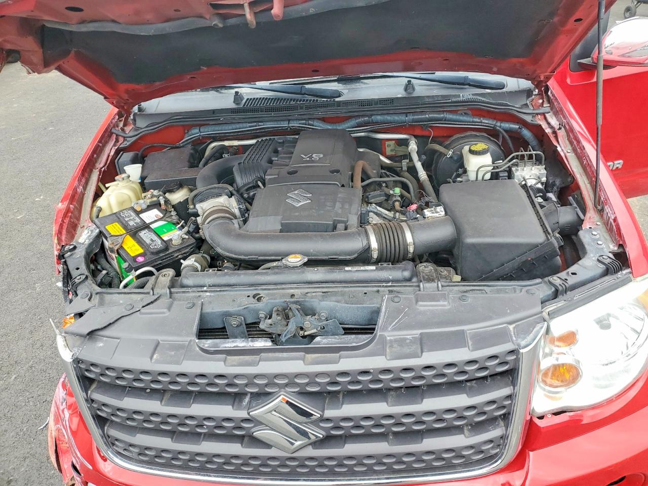 2011 Suzuki Equator Rmz-4 Red vin: 5Z61D0EV9BC419819