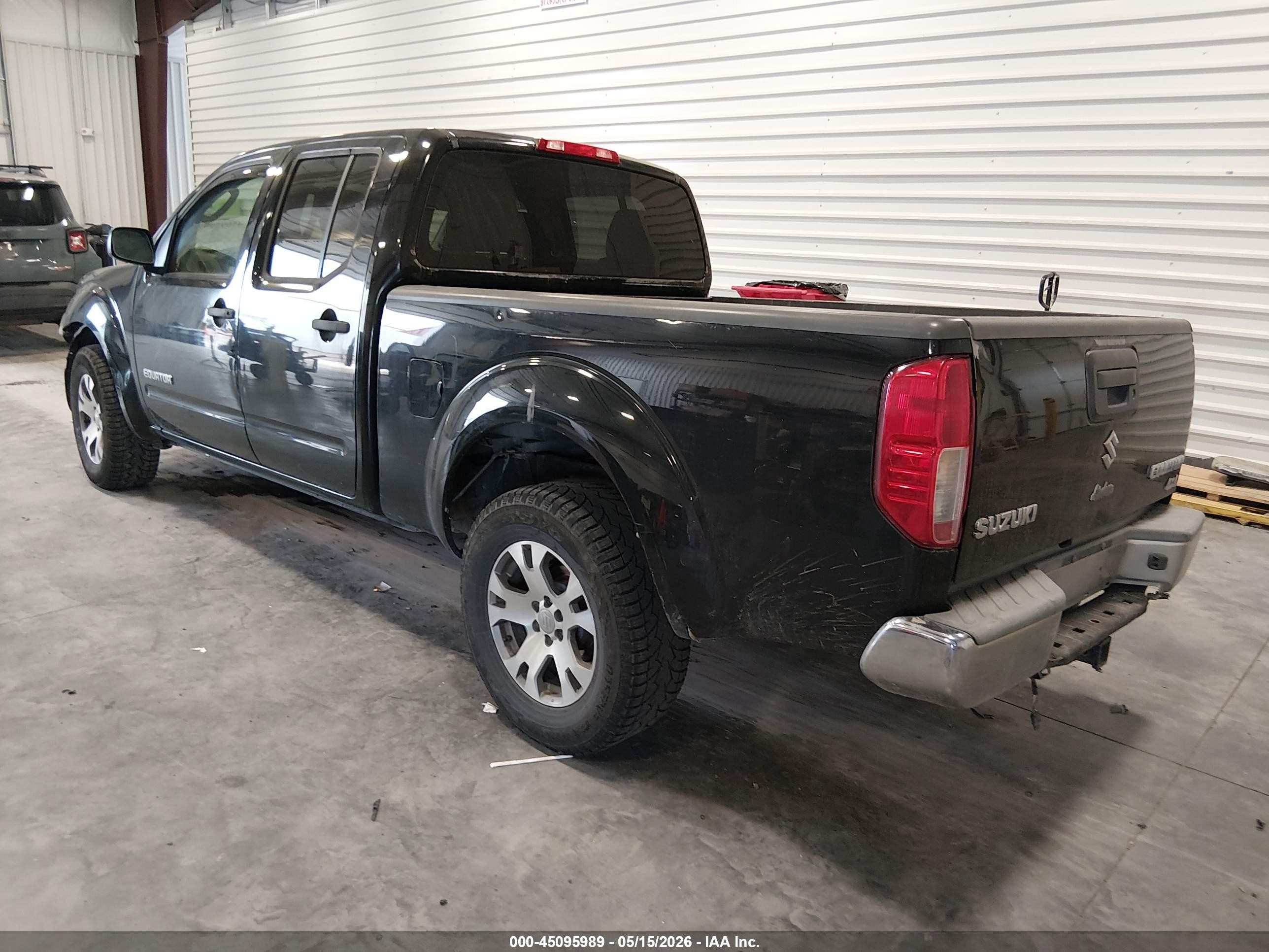 2010 Suzuki Equator Sport Black vin: 5Z61D0FV3AC414743