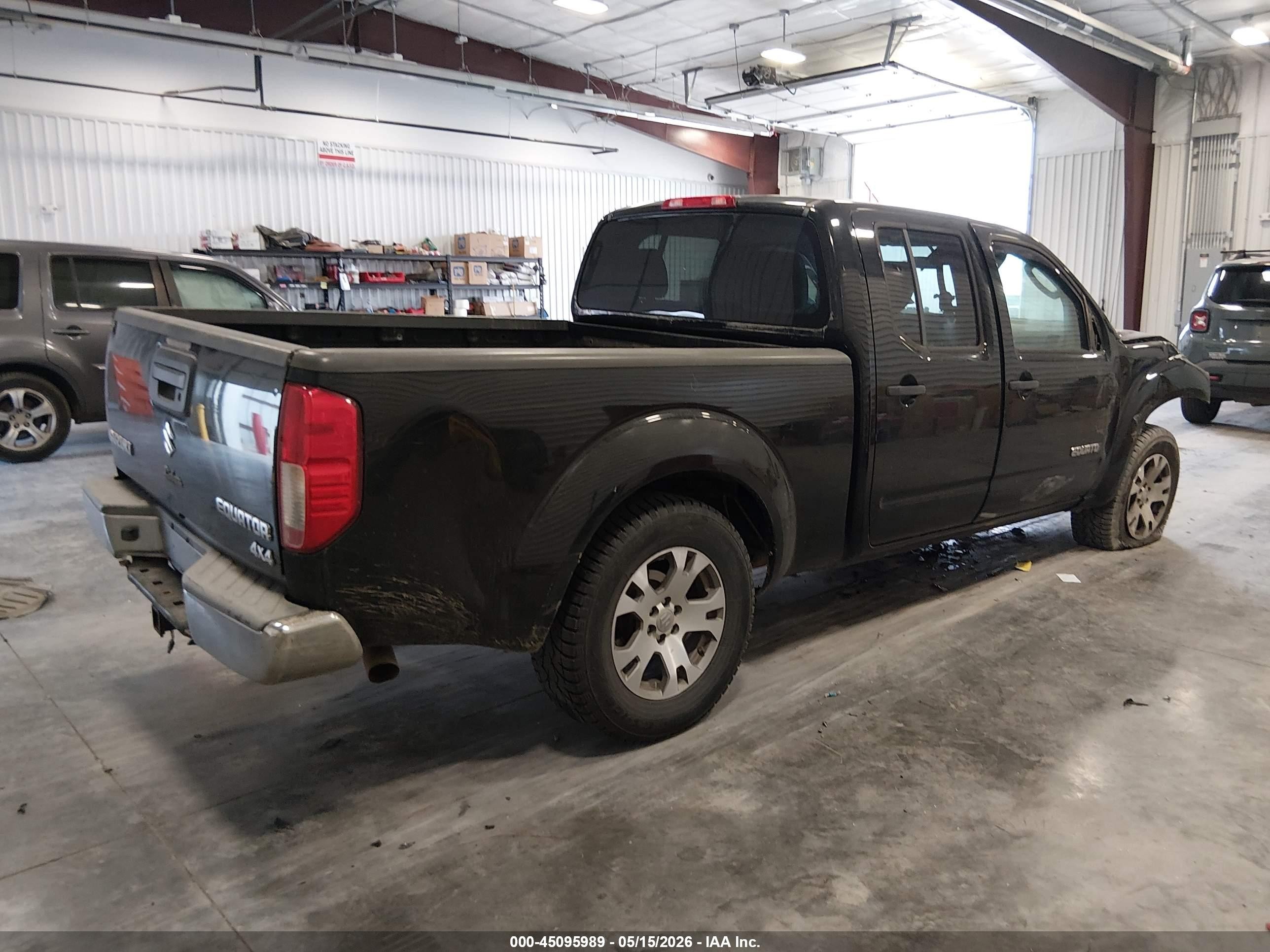 2010 Suzuki Equator Sport Black vin: 5Z61D0FV3AC414743