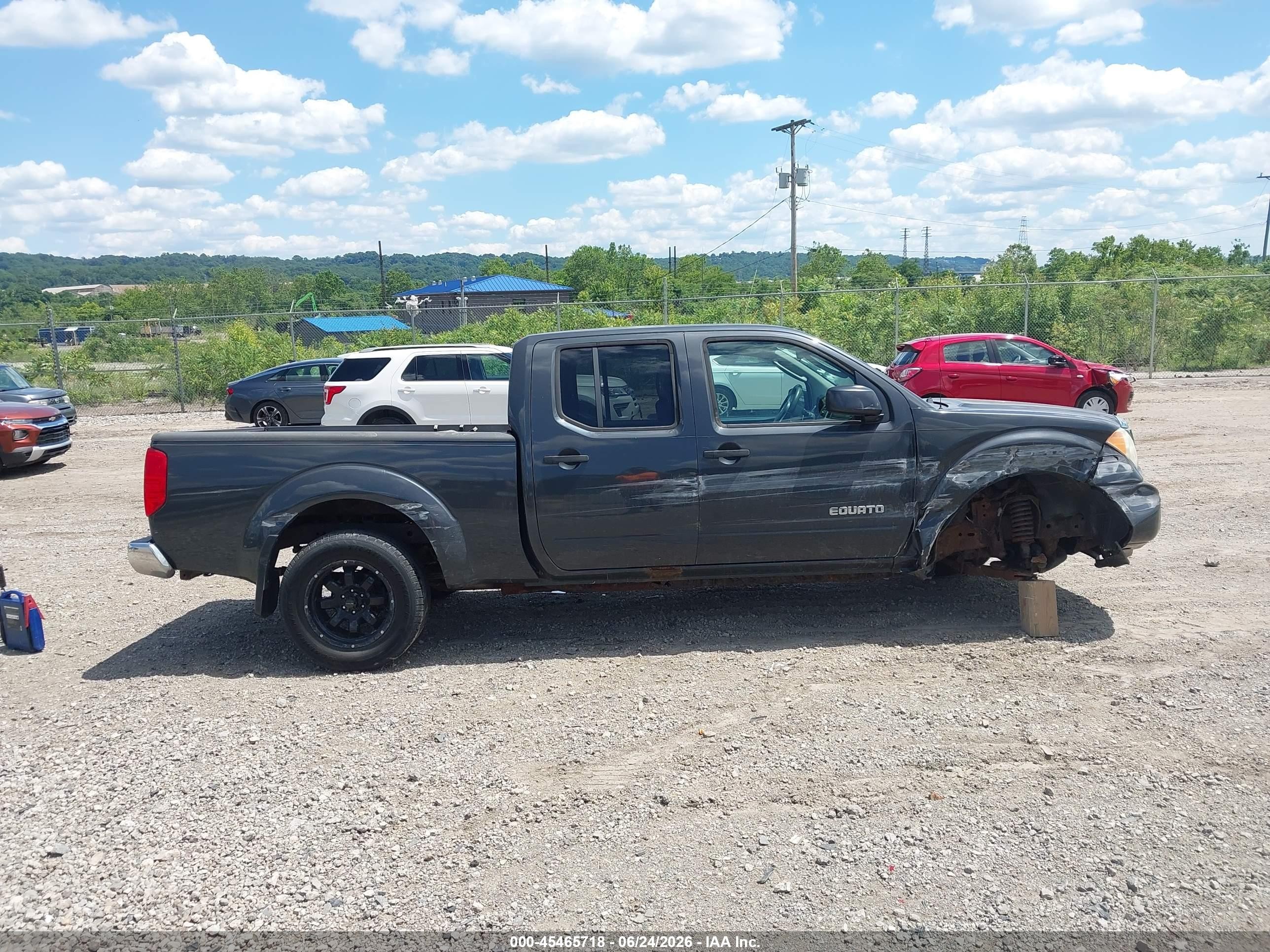 2010 Suzuki Equator Sport Gray vin: 5Z61D0FVXAC422497