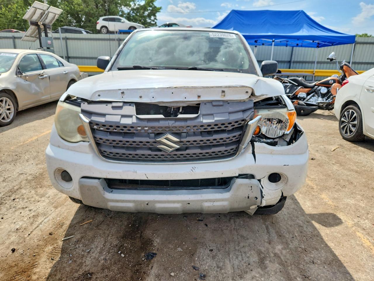 2010 Suzuki Equator Base Белый vin: 5Z62D0CT2AC429354