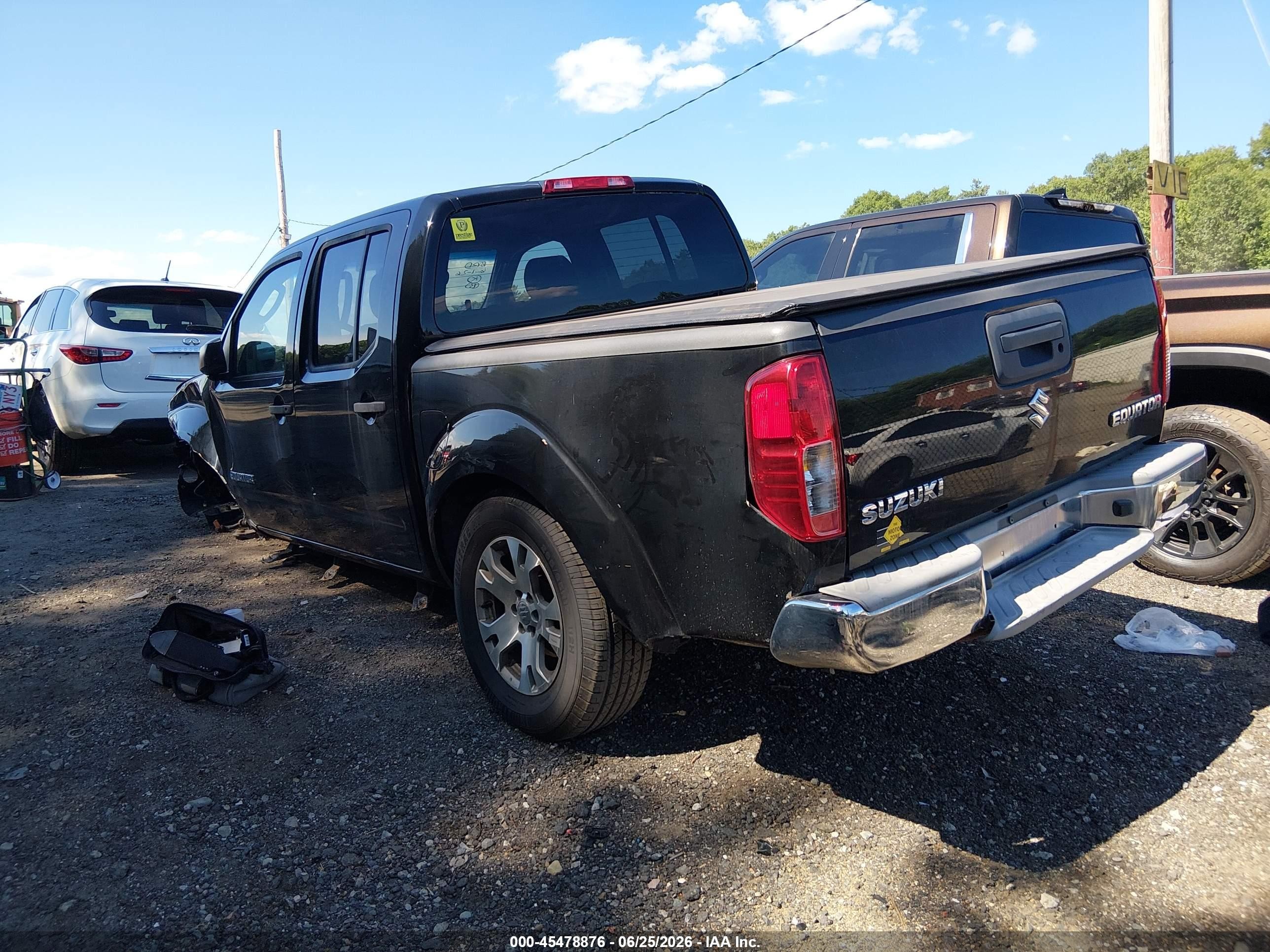 2009 Suzuki Equator Sport Black vin: 5Z6AD07U49C417569