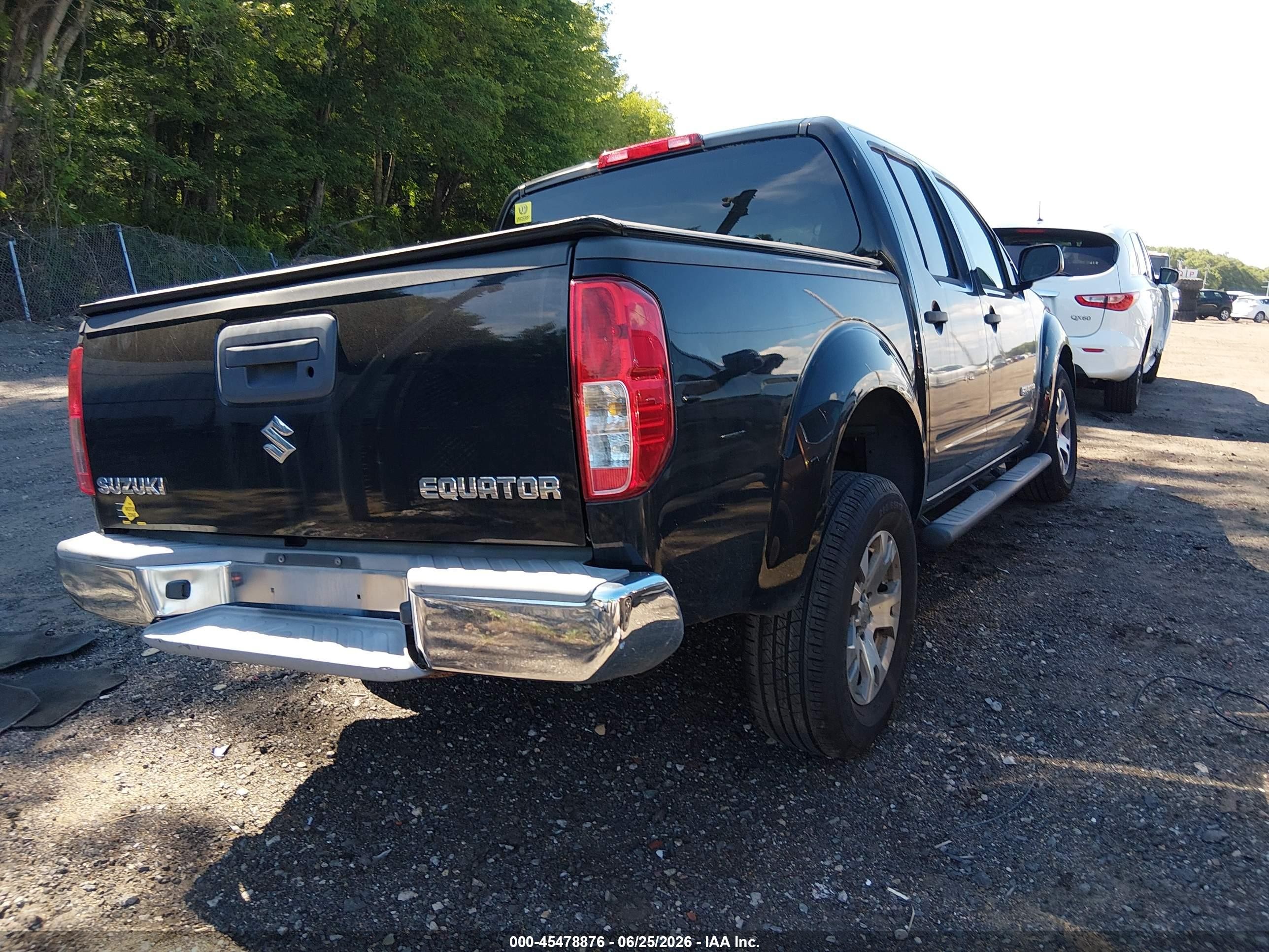 2009 Suzuki Equator Sport Black vin: 5Z6AD07U49C417569