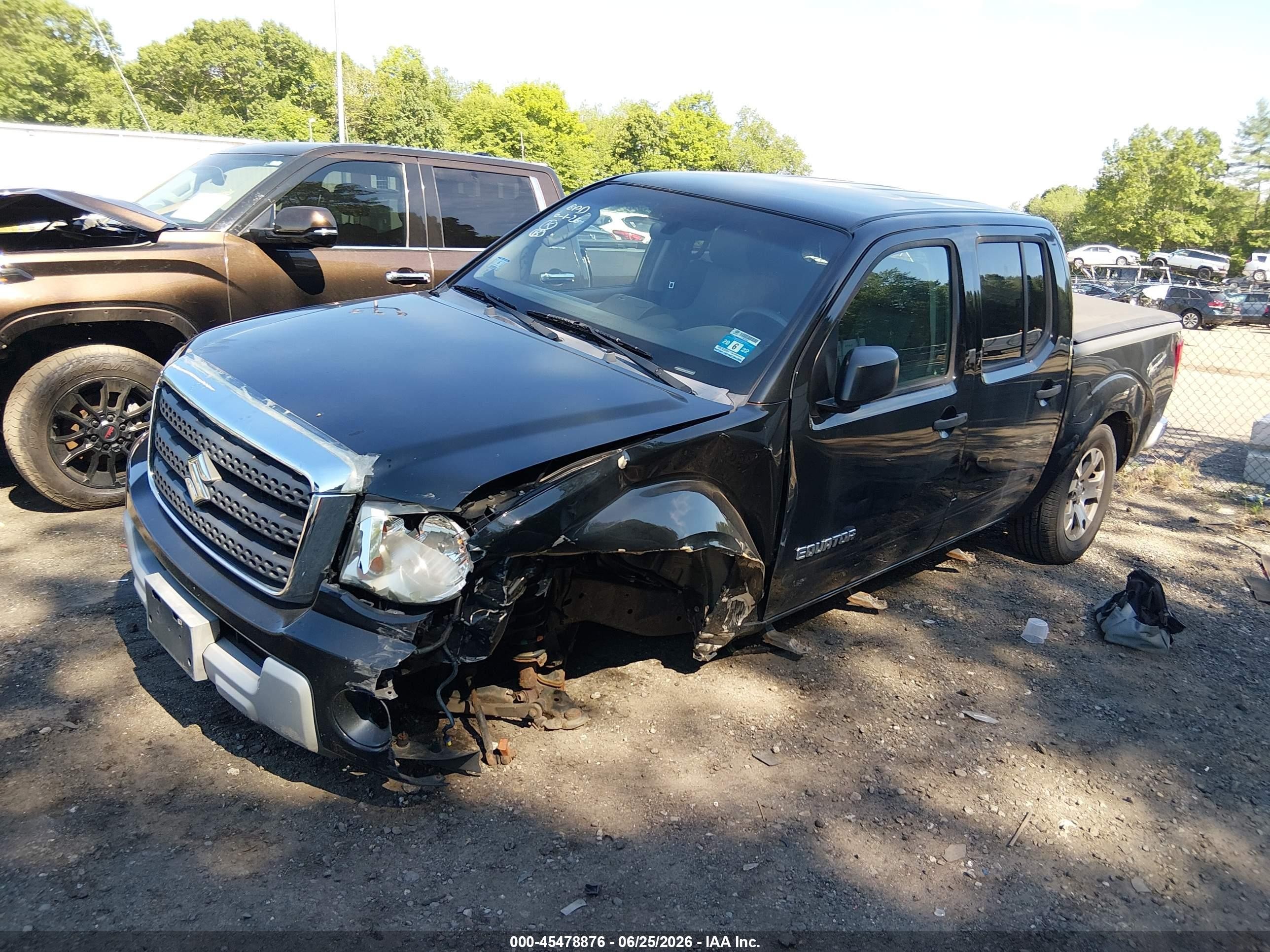 2009 Suzuki Equator Sport Black vin: 5Z6AD07U49C417569