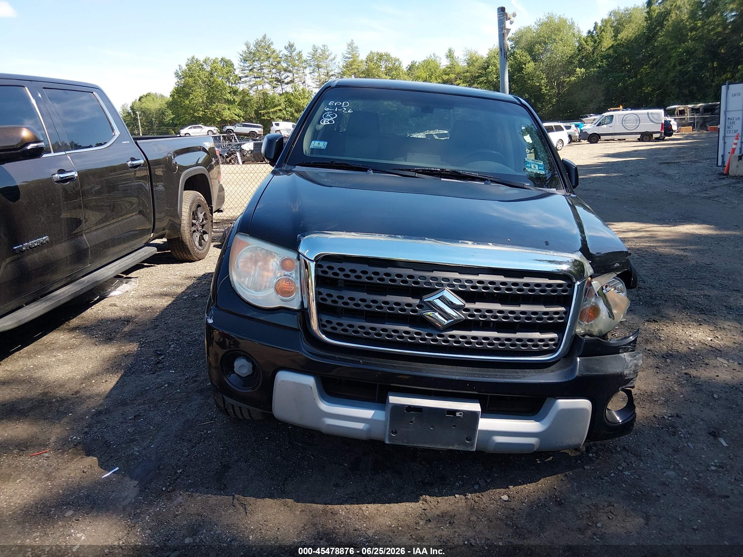 2009 Suzuki Equator Sport Black vin: 5Z6AD07U49C417569