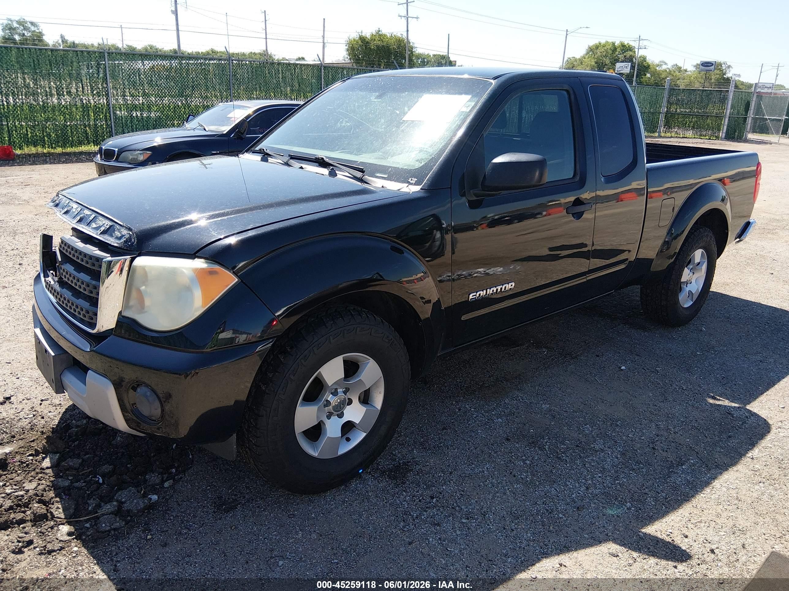 2009 Suzuki Equator Premium Black vin: 5Z6BD06T59C410465