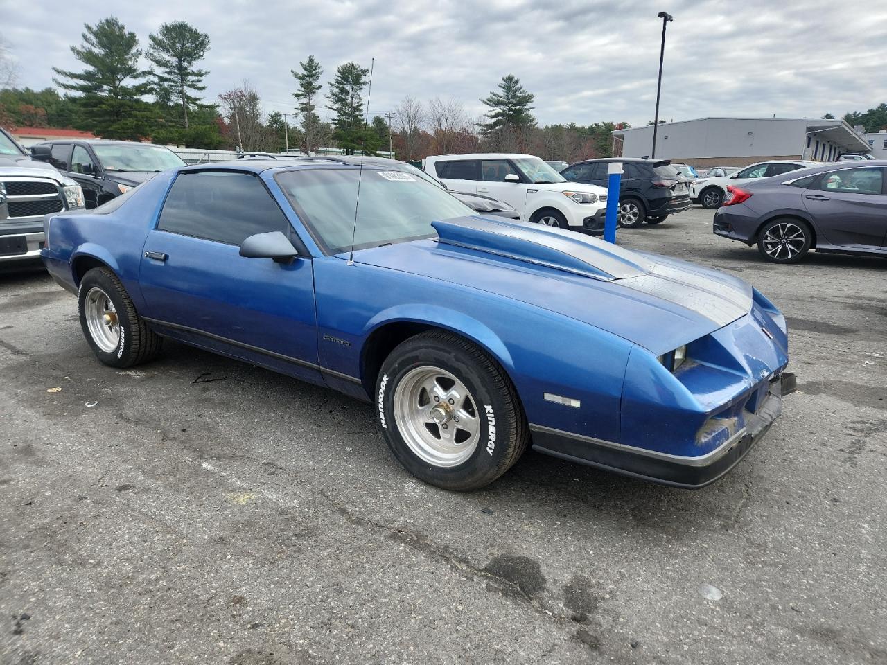 1985 Chevrolet Camaro Blue vin: 1G1FP87S4FN152329