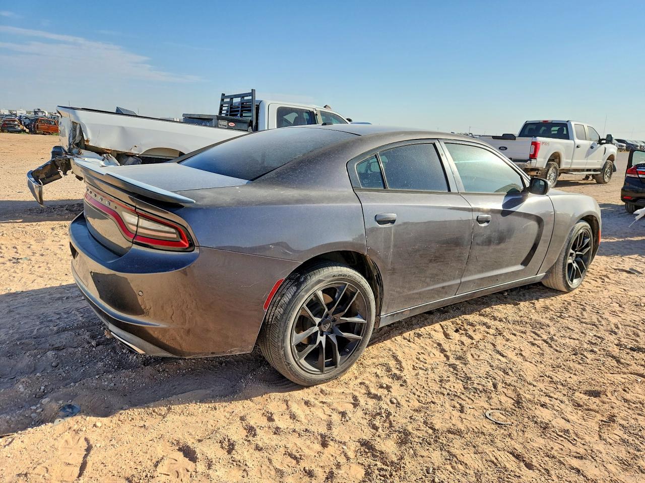 2015 Dodge Charger Se Charcoal vin: 2C3CDXBG9FH751739