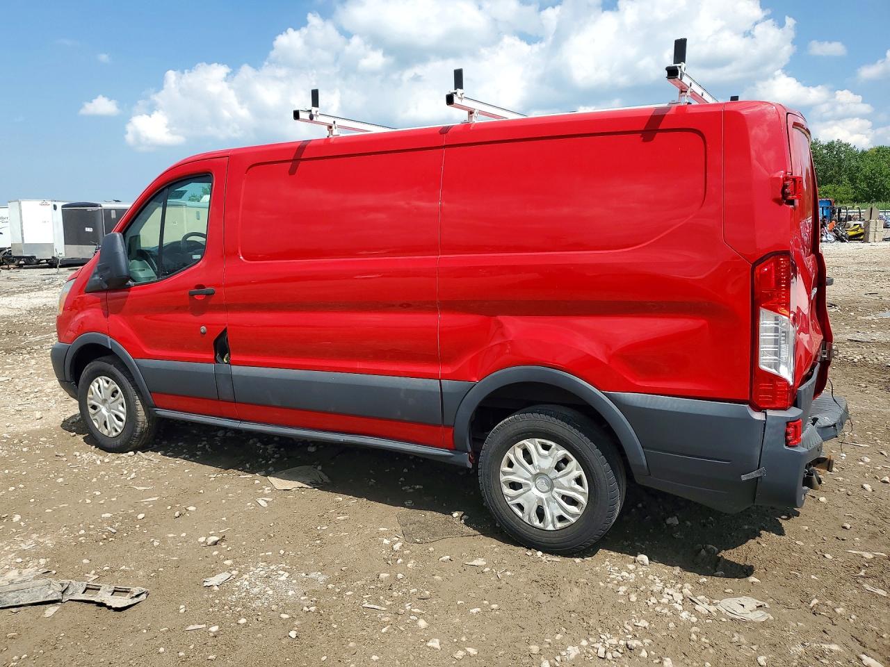 2015 Ford Transit T-250 Red vin: 1FTYR1YM4FKA83354