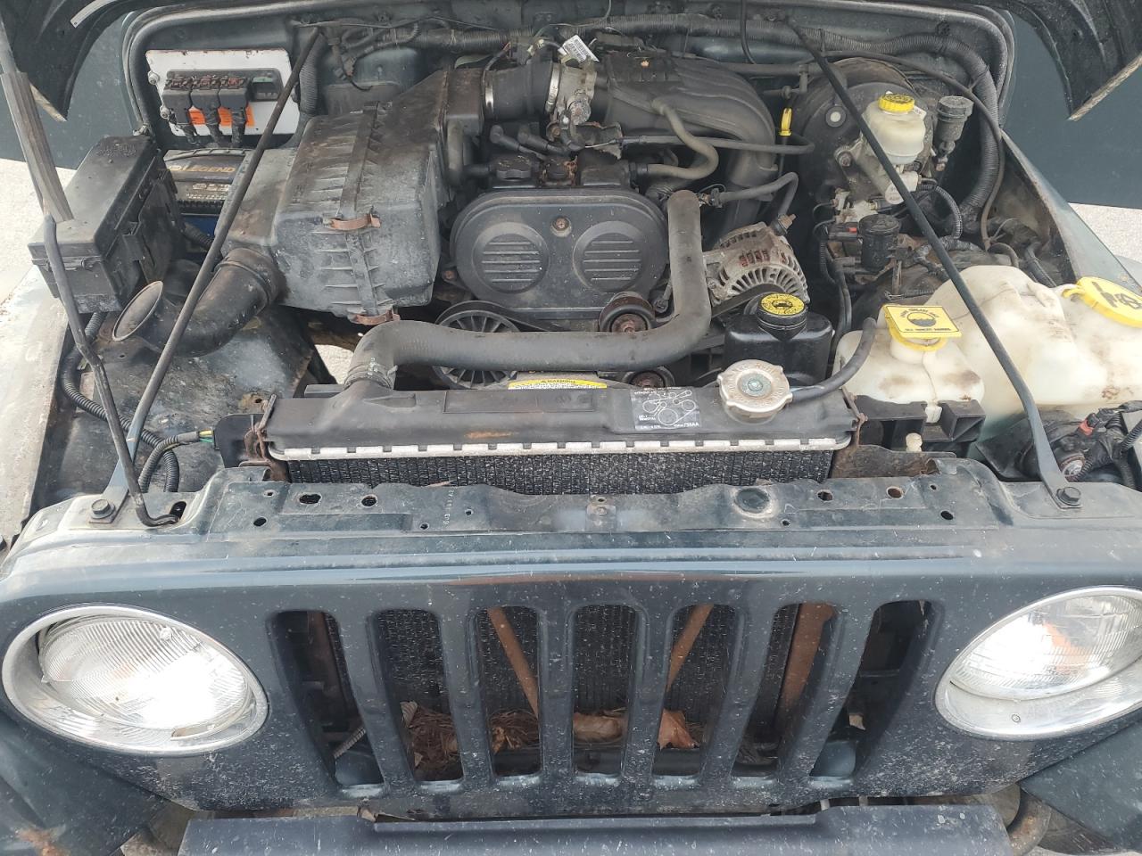 2005 Jeep Wrangler / Tj Se Green vin: 1J4FA29195P370872