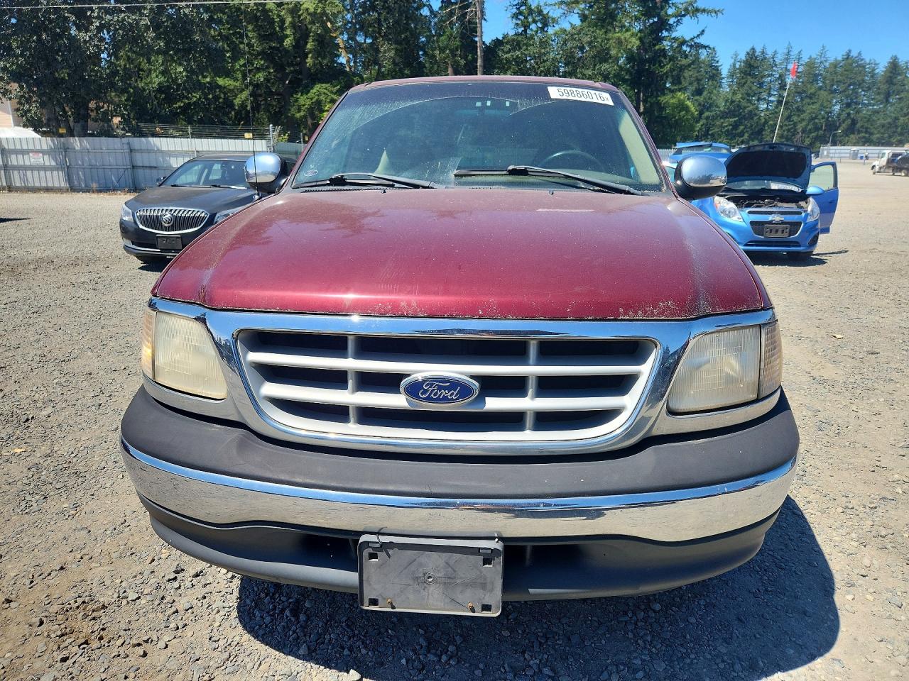 1999 Ford F150 Red vin: 1FTRX17W8XKC21914