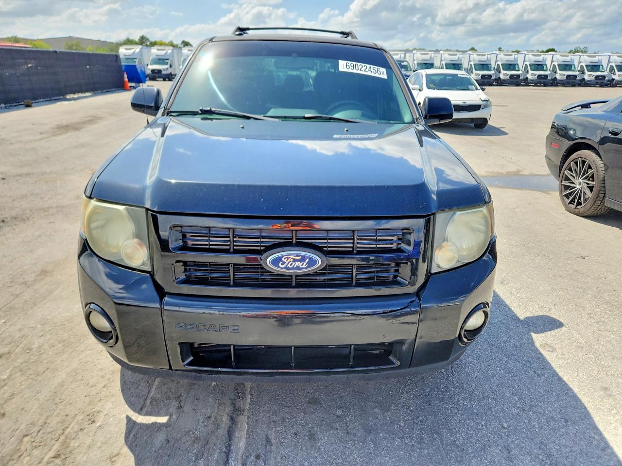 2010 Ford Escape Xlt Black vin: 1FMCU0D77AKA92511