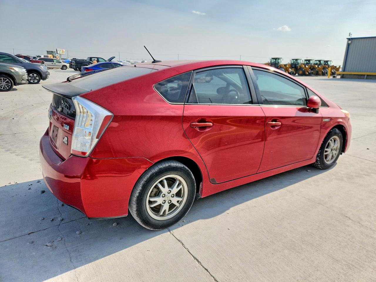 2010 Toyota Prius Iii Red vin: JTDKN3DU0A0163838
