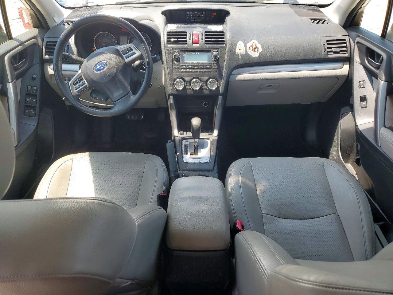 2015 Subaru Forester 2.5i Premium White vin: JF2SJADC1FH468587