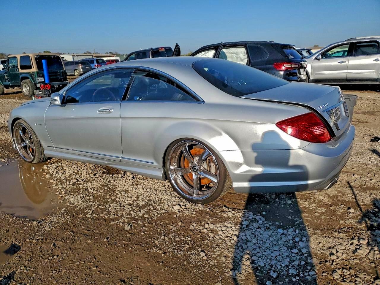 2011 Mercedes-benz Cl 63 Amg Silver vin: WDDEJ7EB5BA027011
