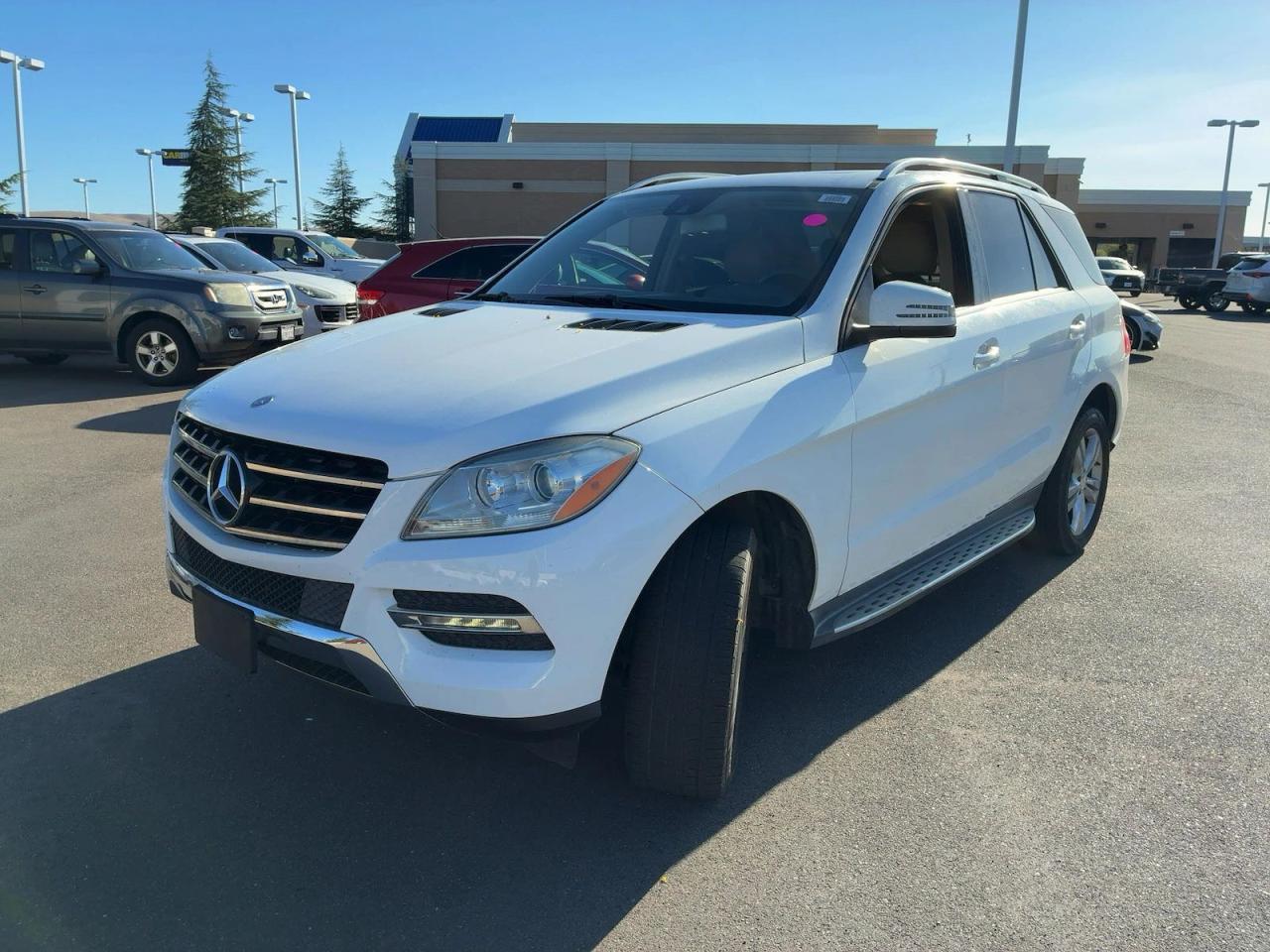 2015 Mercedes-benz Ml 350 White vin: 4JGDA5JB3FA559214