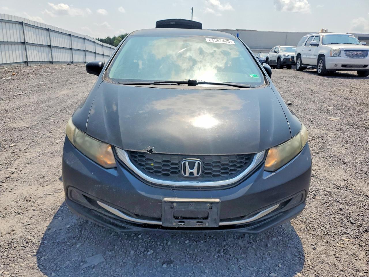 2014 Honda Civic Lx Black vin: 2HGFB2F59EH525310
