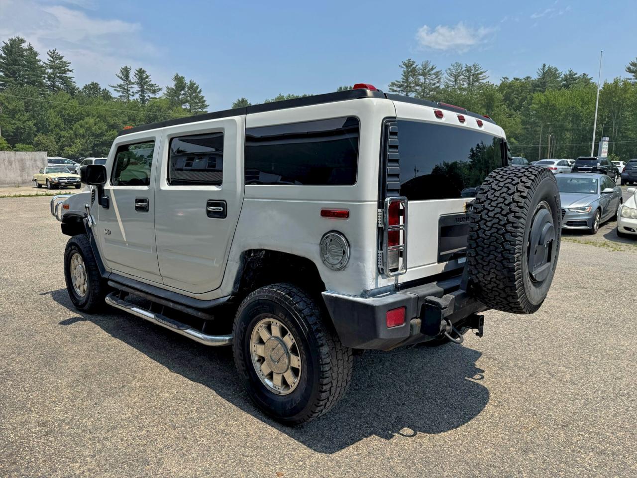 2006 Hummer H2 Белый vin: 5GRGN23U06H106175