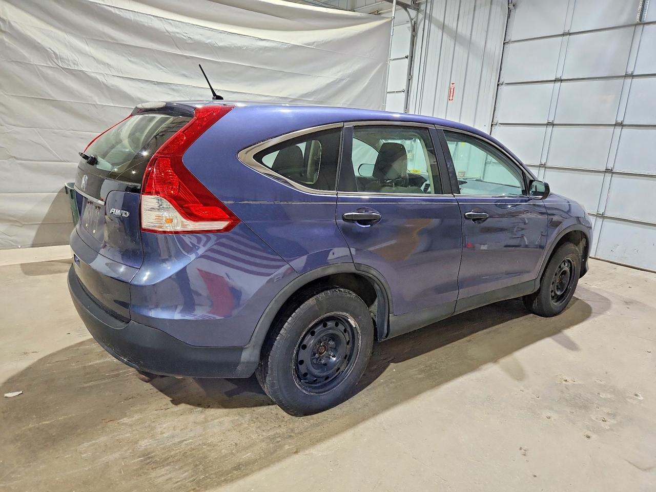 2013 Honda Cr-v Lx Blue vin: 2HKRM4H38DH641343