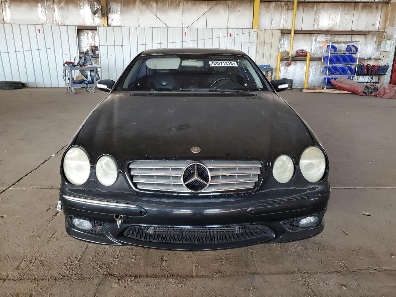 2003 Mercedes-benz Cl 55 Amg Black vin: WDBPJ74J83A033946