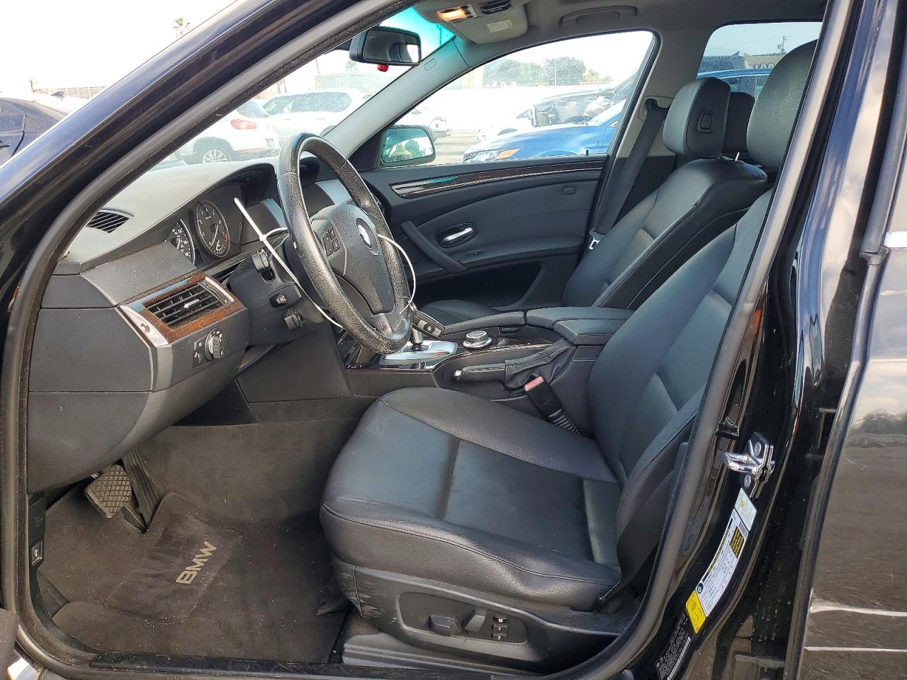 2008 Bmw 528 I Black vin: WBANU53578CT15190
