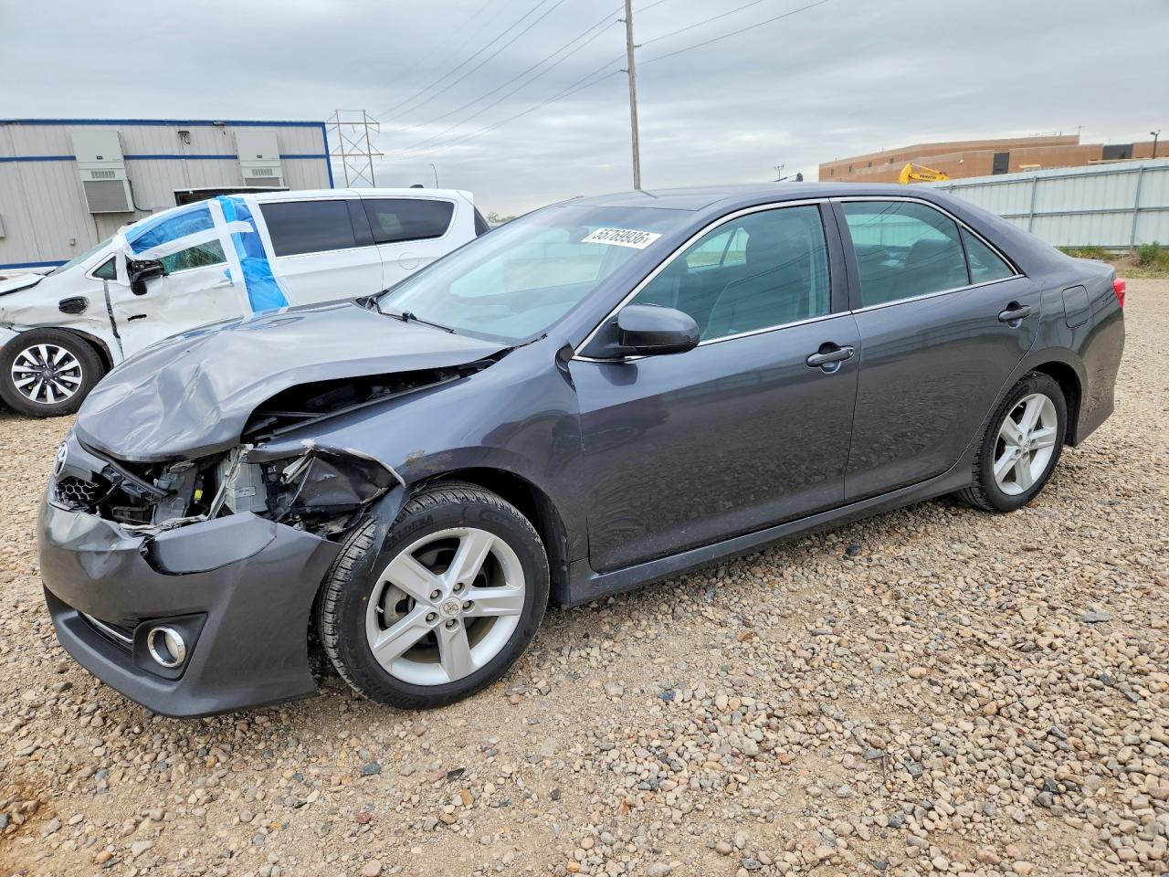 2012 Toyota Camry Se Gray vin: 4T1BF1FK7CU054832