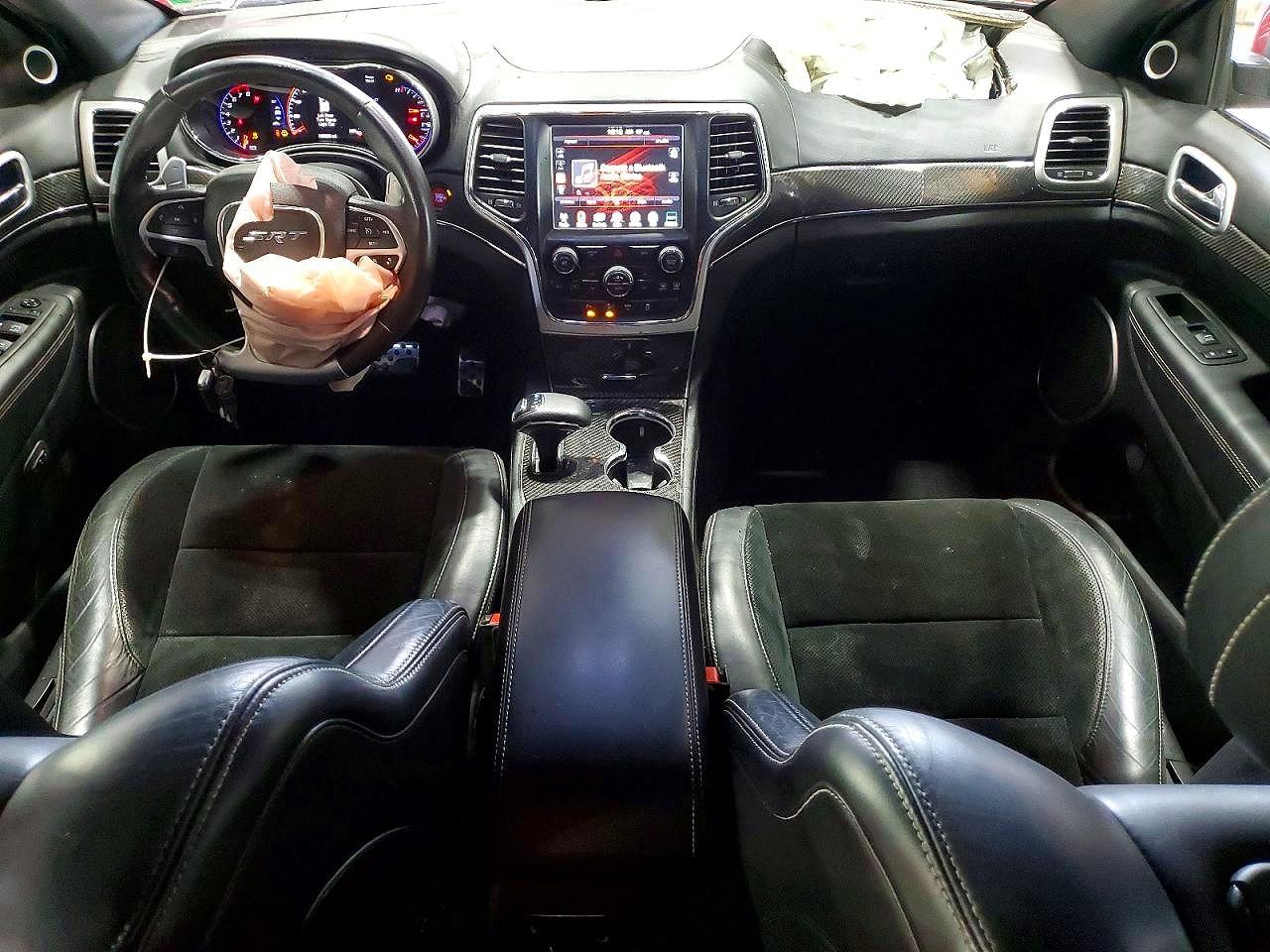 2014 Jeep Grand Cherokee Srt Red vin: 1C4RJFDJ6EC212661