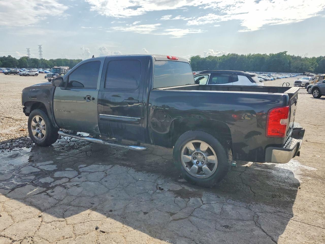 2013 Chevrolet Silverado C1500 Lt Black vin: 3GCPCSE07DG124536