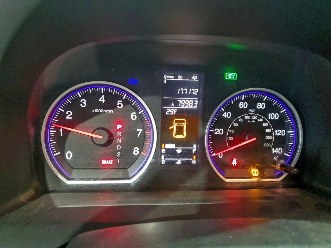 2008 Honda Cr-v Exl Синий vin: 5J6RE48718L038035