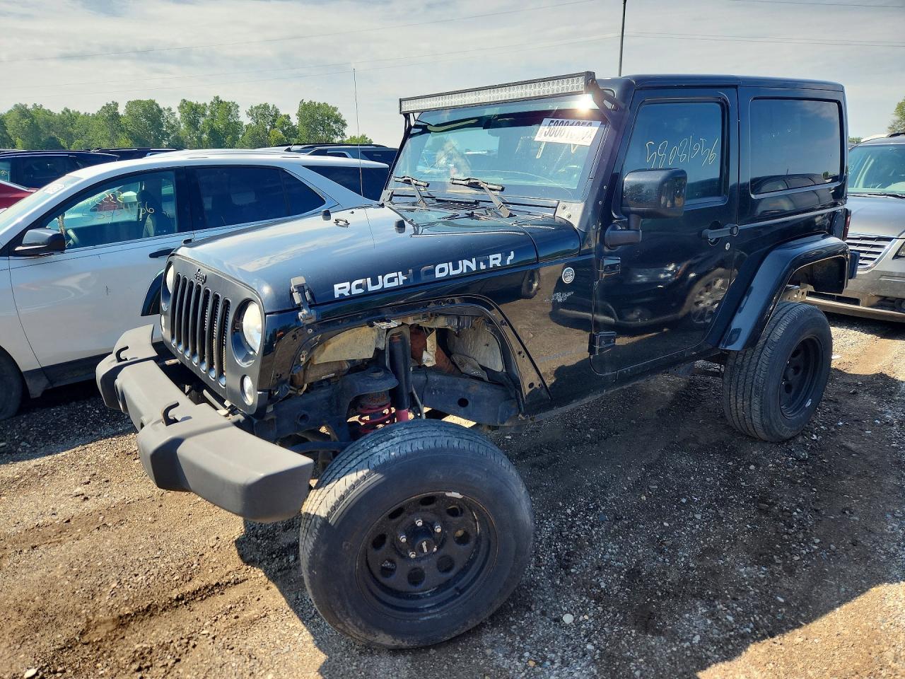 2014 Jeep Wrangler Sahara Black vin: 1C4AJWBG4EL320300