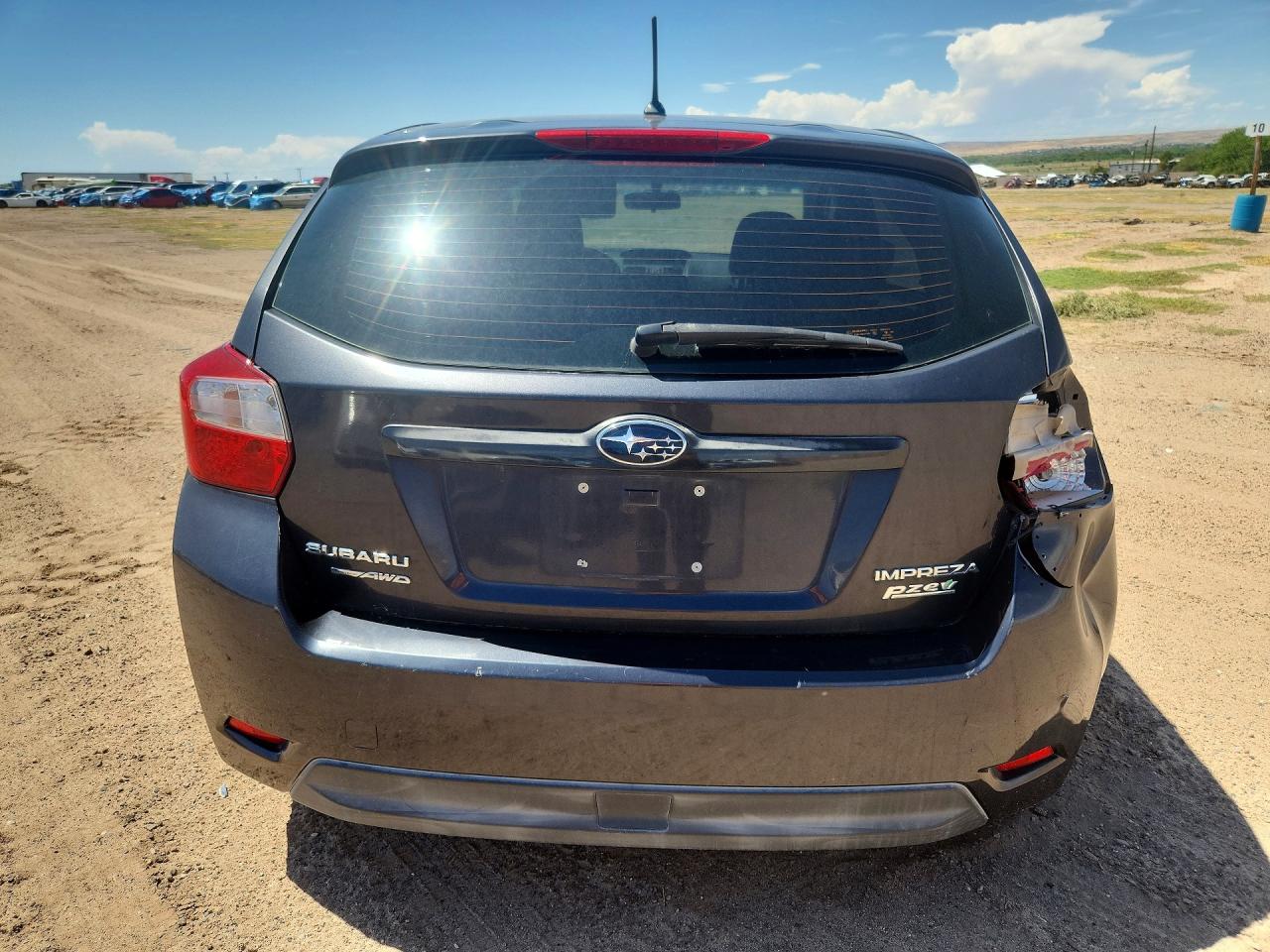 2013 Subaru Impreza Gray vin: JF1GPAA62DH815574