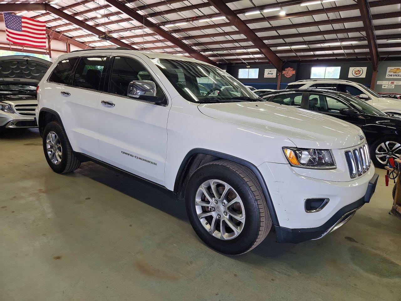 2015 Jeep Grand Cherokee Limited Белый vin: 1C4RJFBG1FC712509