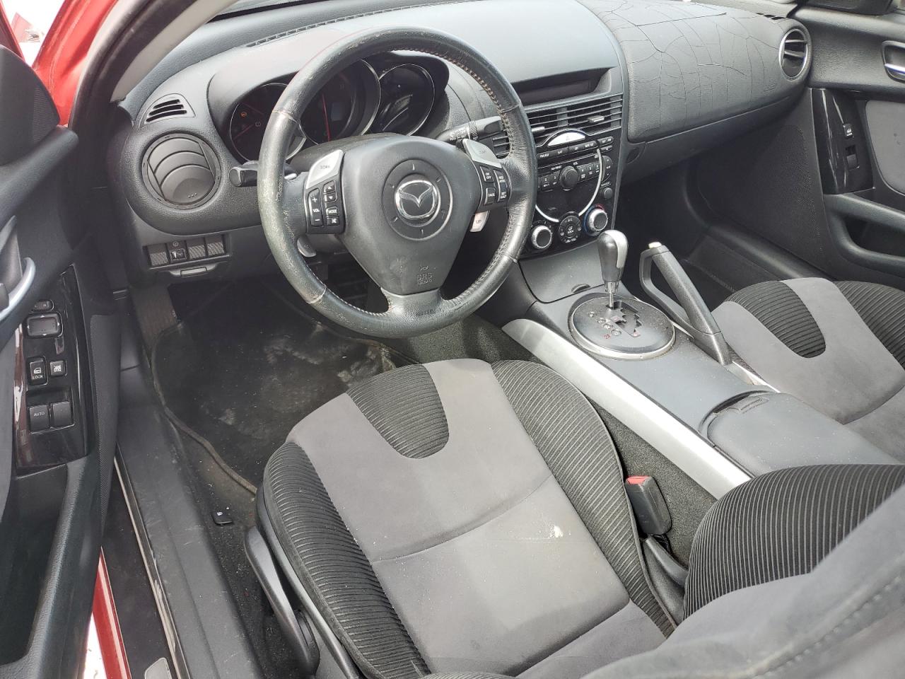 2008 Mazda Rx8 Red vin: JM1FE173680214164