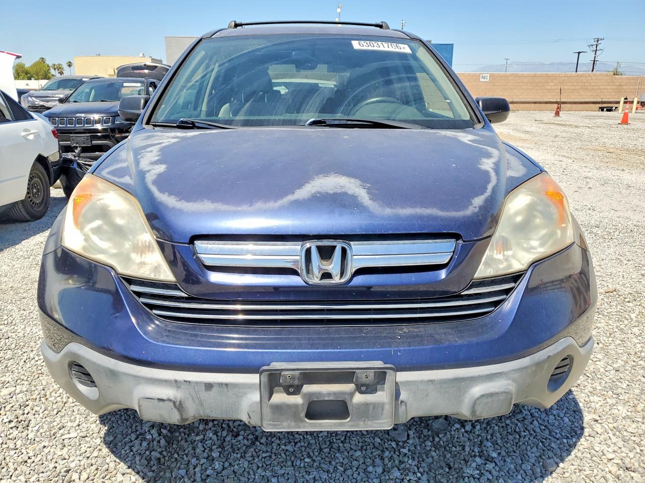 2008 Honda Cr-v Ex Blue vin: JHLRE38528C043178