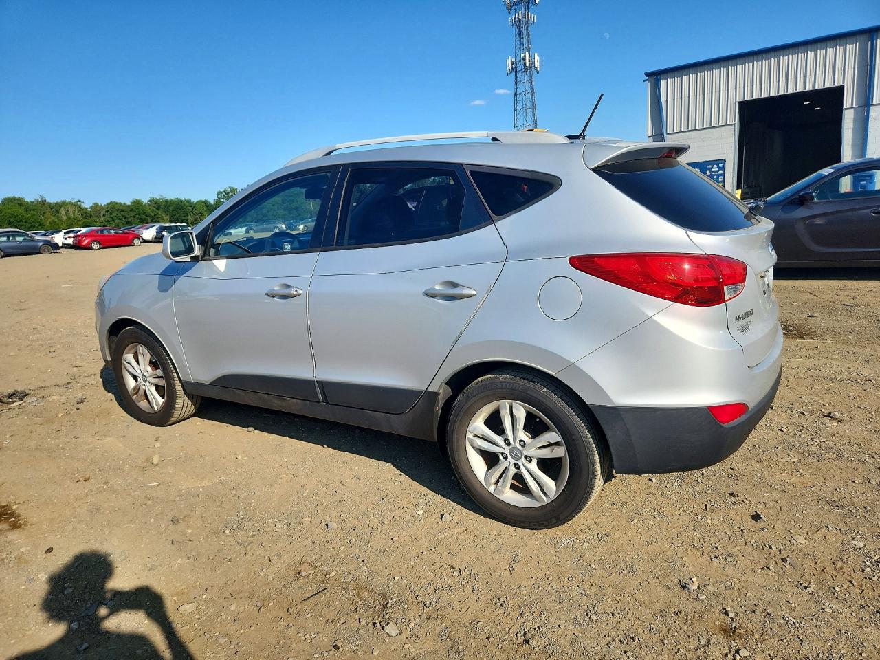 2011 Hyundai Tucson Gls Silver vin: KM8JU3AC8BU285170