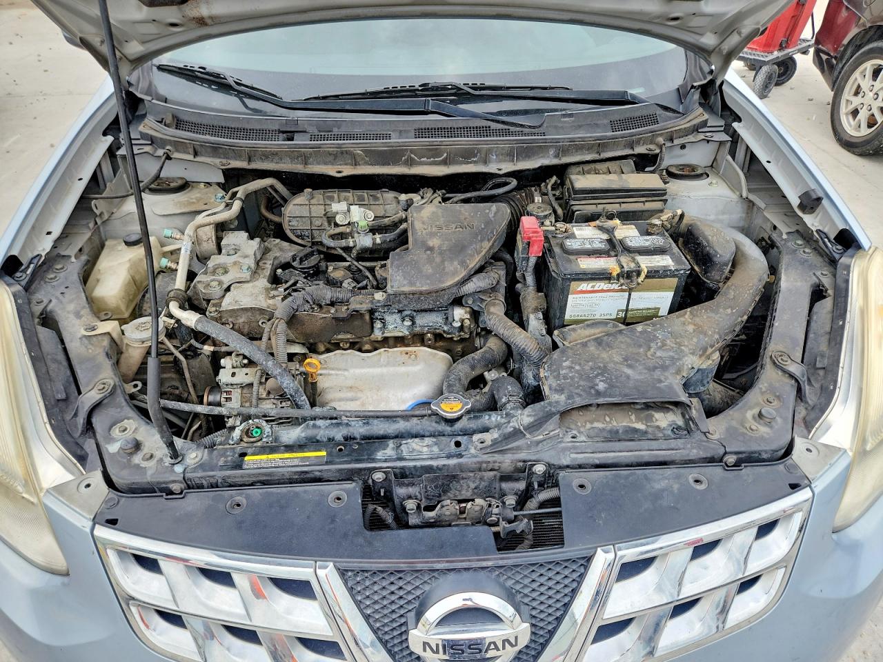 2011 Nissan Rogue S Blue vin: JN8AS5MT2BW171711