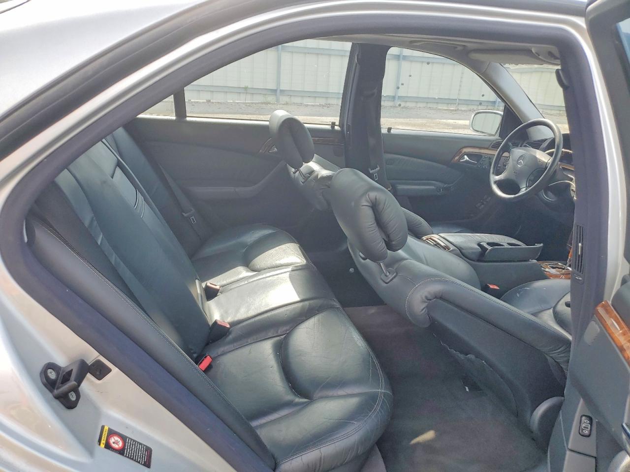 2001 Mercedes-benz S 500 Silver vin: WDBNG75J71A155151