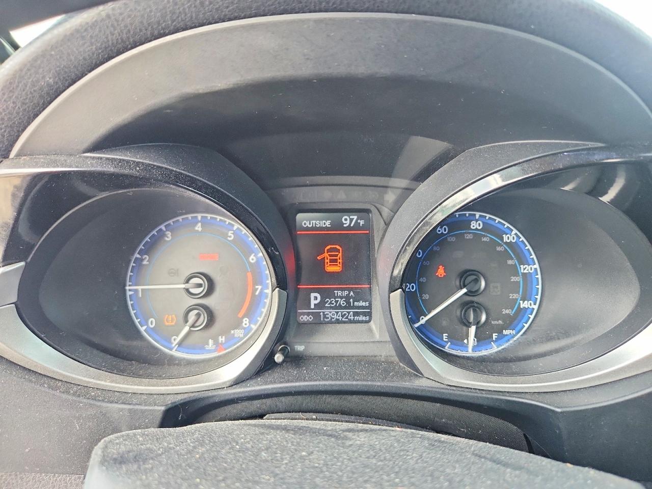 2014 Toyota Corolla S Синий vin: 5YFBURHE9EP134391
